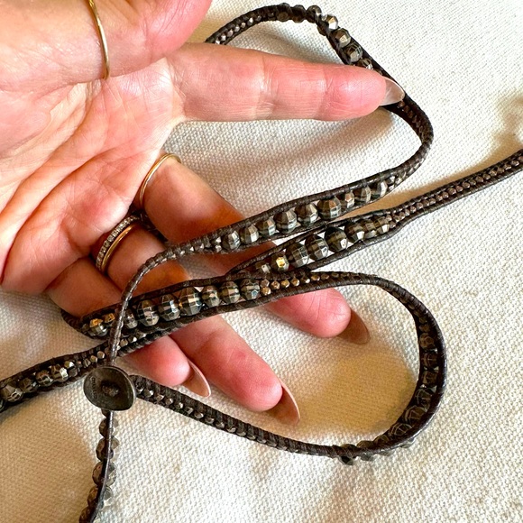 Chan Luu Wrap Bracelet. Sterling with gemstones. Incredible - Picture 4 of 4